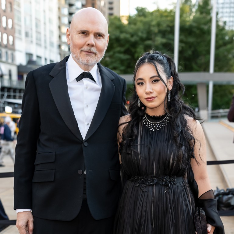 Smashing Pumpkins’ Billy Corgan and his wife Chloe Mendel have a third child on the way. Photo: Getty Images