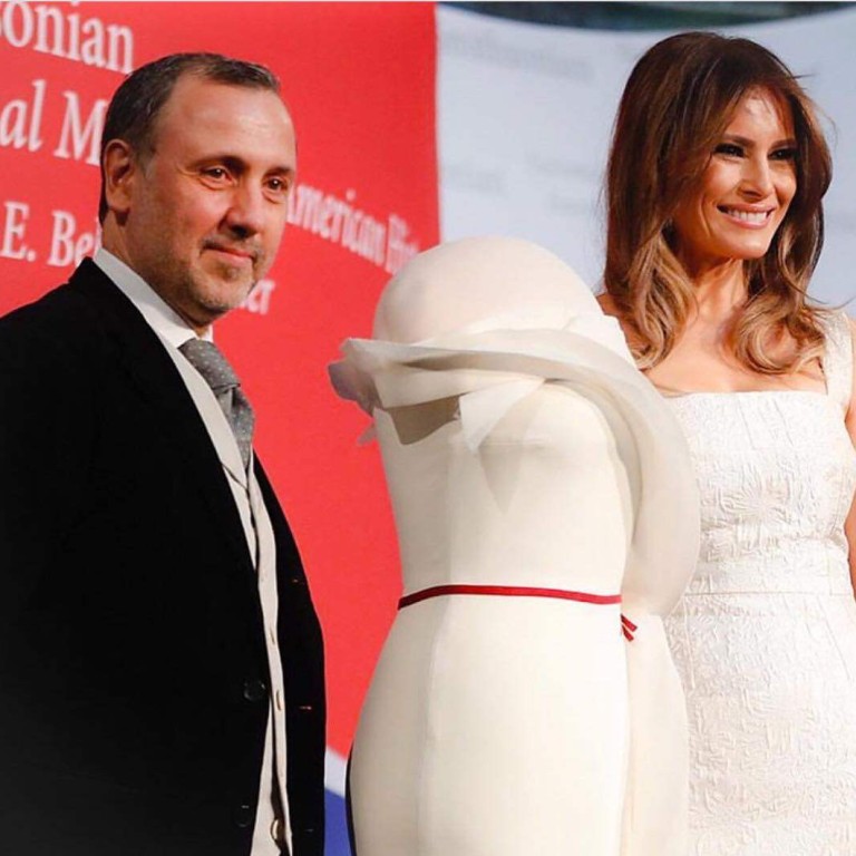 Hervé Pierre is Melania Trump’s trusted stylist and designer. Photo: @herve_pierre_creative_director/Instagram