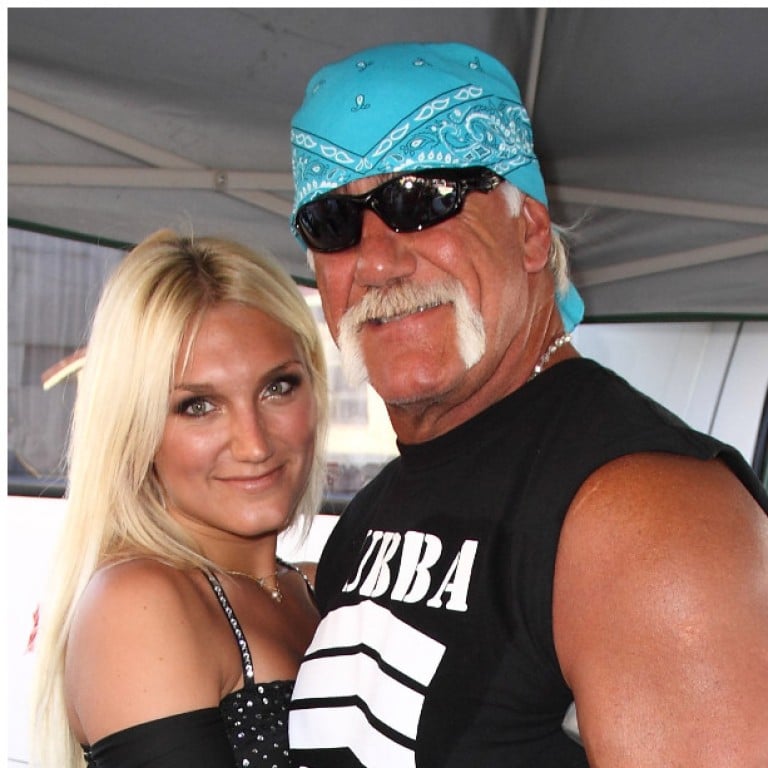 Hulk Hogan’s daughter, Brooke Hogan, just gave birth to twins. Photos: WireImage; @mizzhogan/Instagram