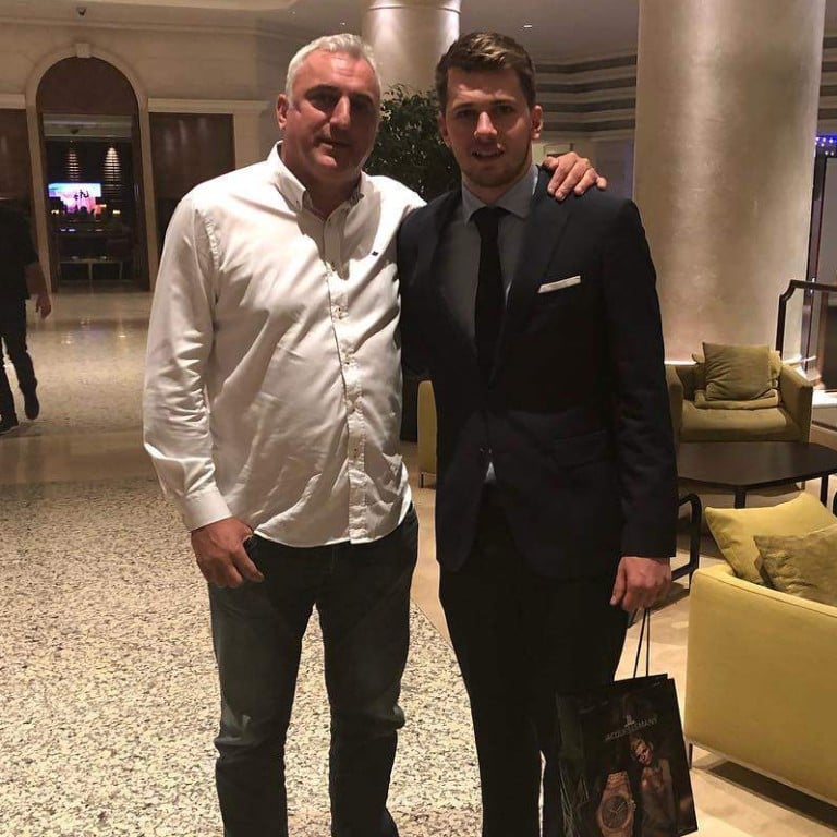 Like father, like son: basketball players Sasa and Luka Doncic. Photo: @sasa.doncic/Instagram