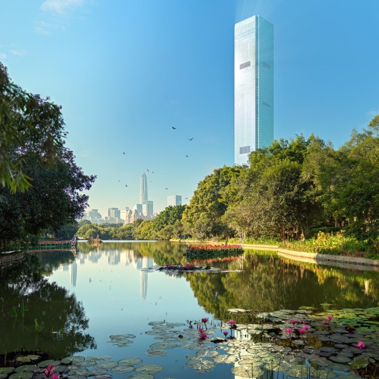 The Mandarin Oriental Shenzhen is located in the Upperhills neighbourhood close to Bijiashan Park and Lianhuashan Park. Photo: Handout