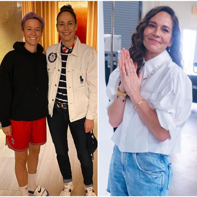 Megan Rapinoe and her fiancée Sue Bird are both talented, multi-award-winning athletes. Photos: @sbird10/Instagram