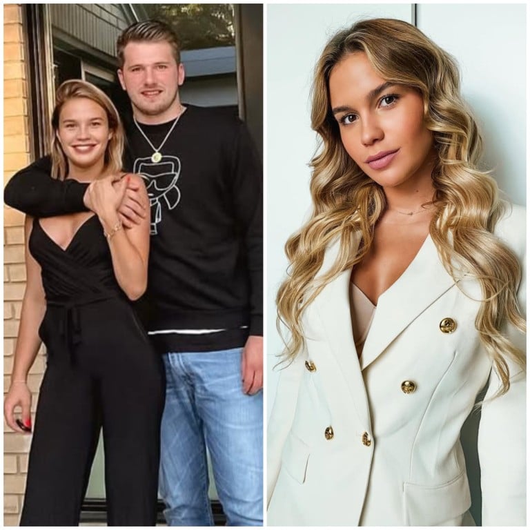 Anamaria Goltes posted a simple two-word comment about her fiancé Luca Doncic’s move to LA on Instagram this week. Photos: @anamariagoltes/Instagram