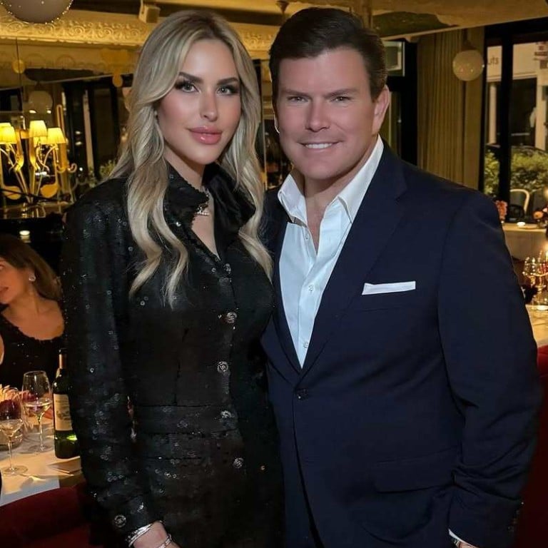 Who is Bret Baier's glamorous, Chanel-loving wife, Amy Baier? She met Fox  News' chief political anchor – who interviewed Donald Trump before the  Super Bowl – on a blind date in 2001 |