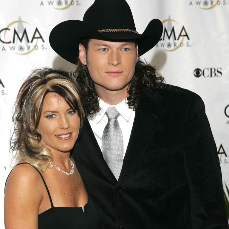 Blake Shelton and Kaynette Williams in 2004. Photo: Getty Images