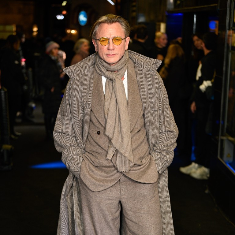 Daniel Craig wears Giorgio Armani at the premiere of Queer in London. Photo: WireImage