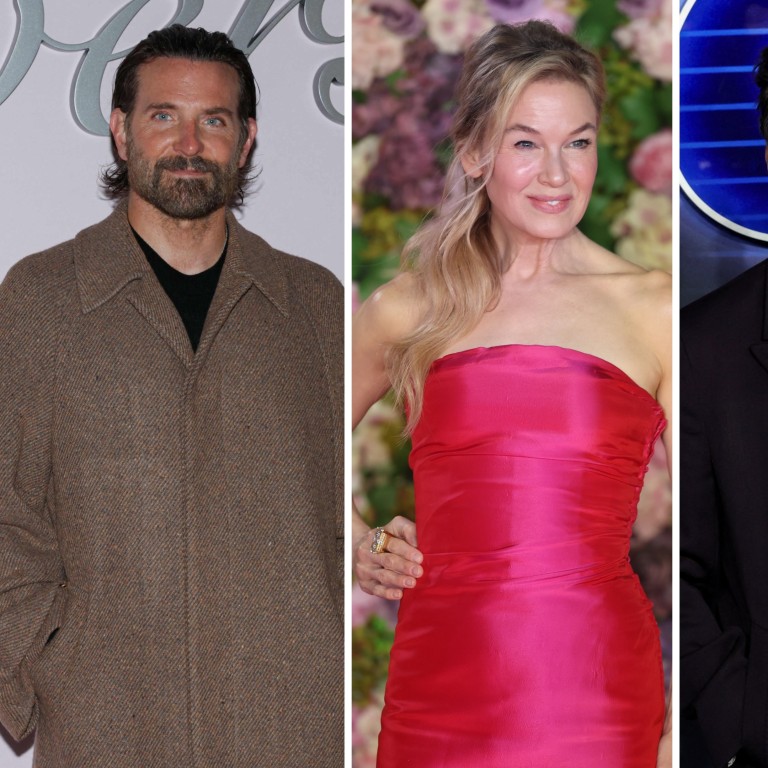 Renée Zellweger’s diary – a dating history, featuring Jim Carrey (right) and Bradley Cooper. Photos: AFP, EPA, Reuters