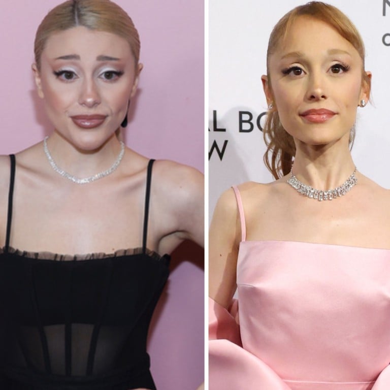 Paige Niemann has found fame – and notoriety – impersonating Wicked star Ariana Grande. Photos: Getty Images