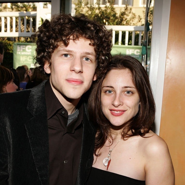 Polish citizens Jesse Eisenberg and wife Anna Strout. Photo: Getty Images