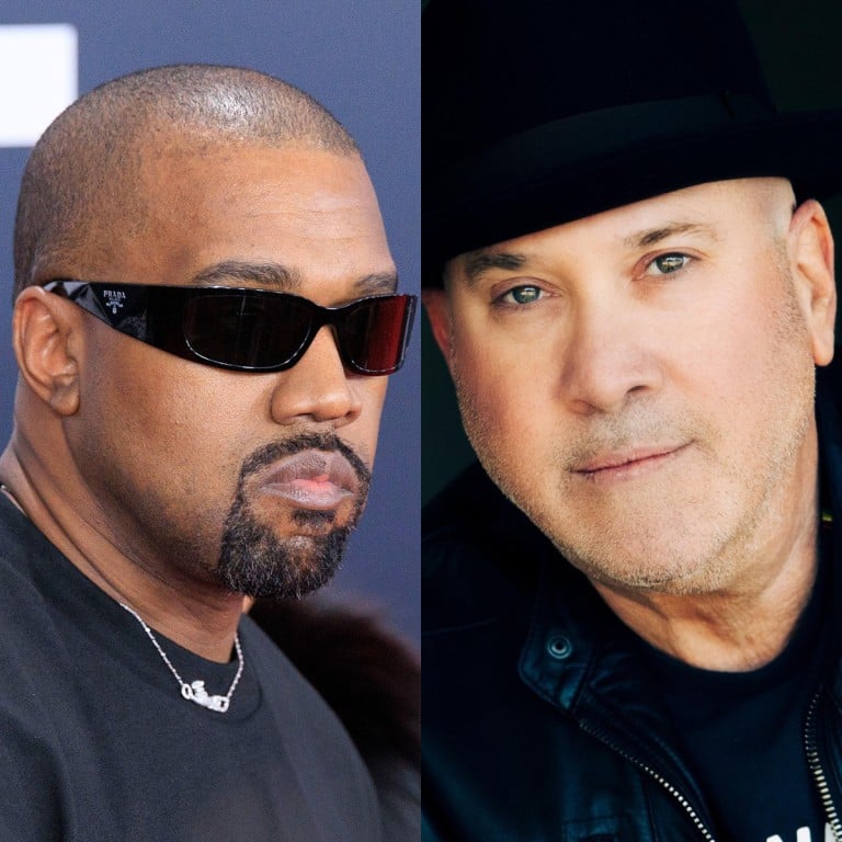 Hollywood fixer Kevin Blatt (right) is threatening Kanye West with a sex tape he helped hide in 2012 in response to the rapper’s recent antisemitic tirade. Photo: Kevin Blatt/Facebook