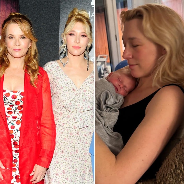 Lea Thompson – the actress best known for playing Lorraine in 1985’s Back to the Future – is a grandma after her daughter Madelyn Deutch gave birth in February. Photos: Getty Images; @lea_thompson/Instagram