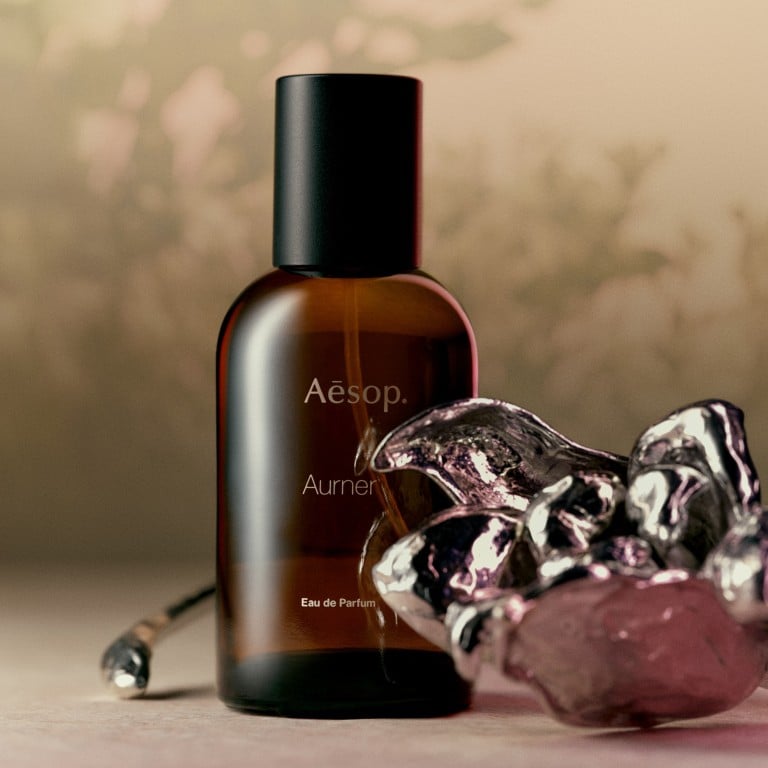 Aesop unveils its Aurner perfume with limited edition jewellery by Patcharavipa Bodiratnangkura, representing the brand’s unorthodox approach. Photo: Handout