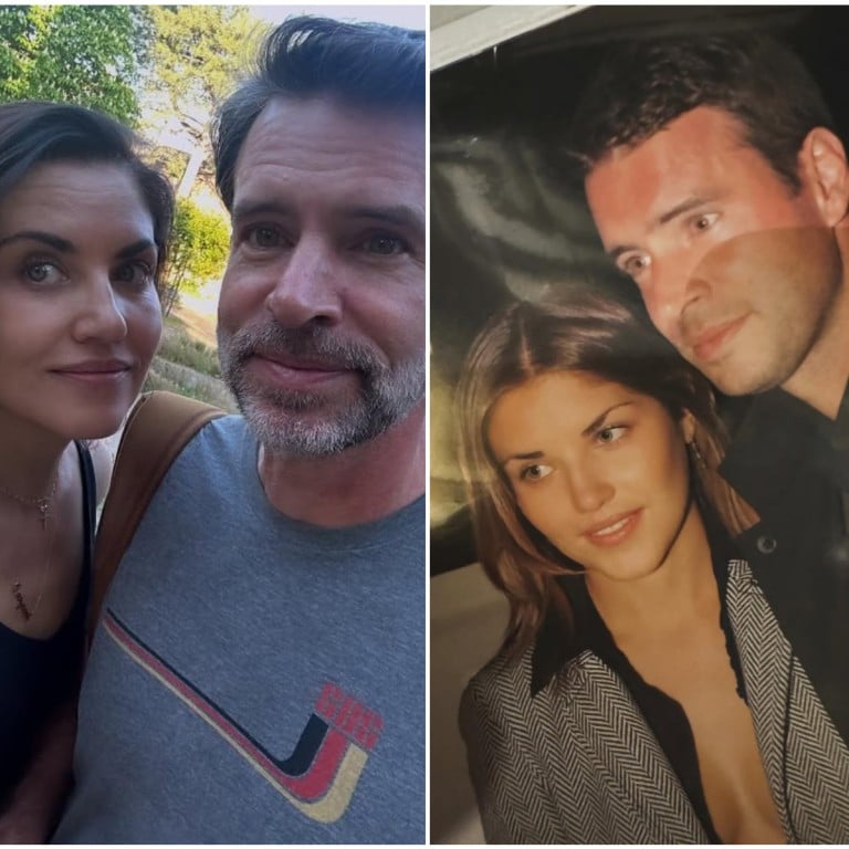 Hollywood actors Marika Domińczyk and Scott Foley have been together for 18 years and have three children together. Photos: @themeanchick/Instagram