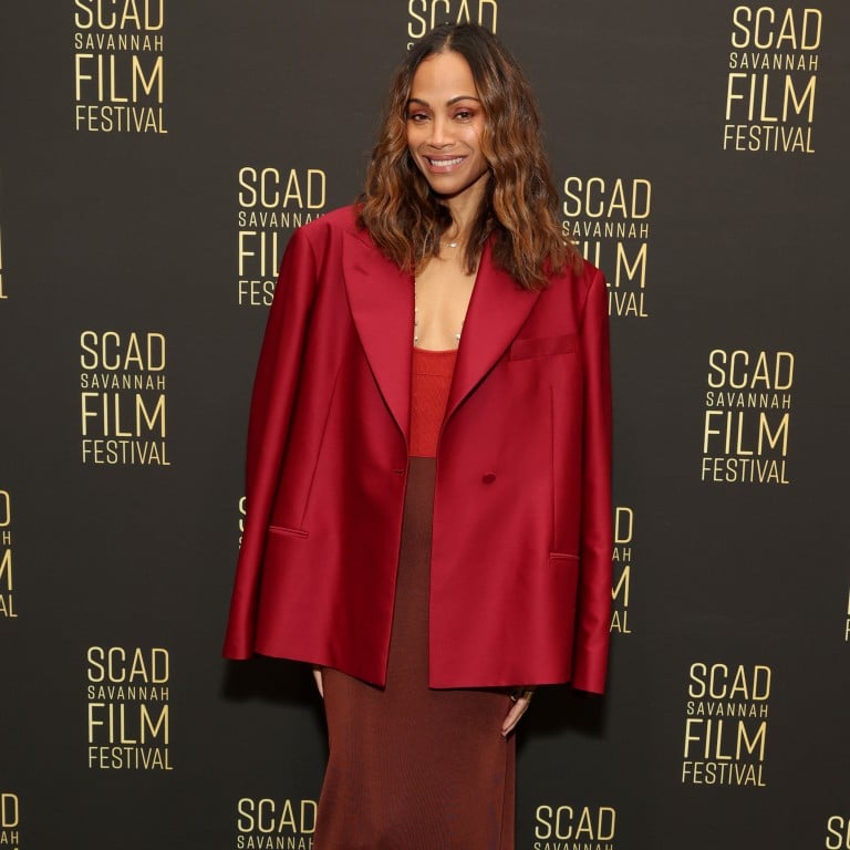 Zoe Saldaña wears Fendi at the 27th SCAD Savannah Film Festival in Georgia, in November 2024. Photo: Getty Images