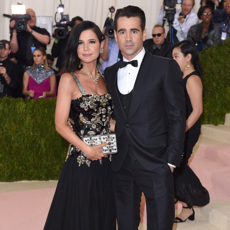 Claudine Farrell and Colin Farrell at the Costume Institute Gala at the Metropolitan Museum of Art in New York City, in 2016. Photo: WireImage