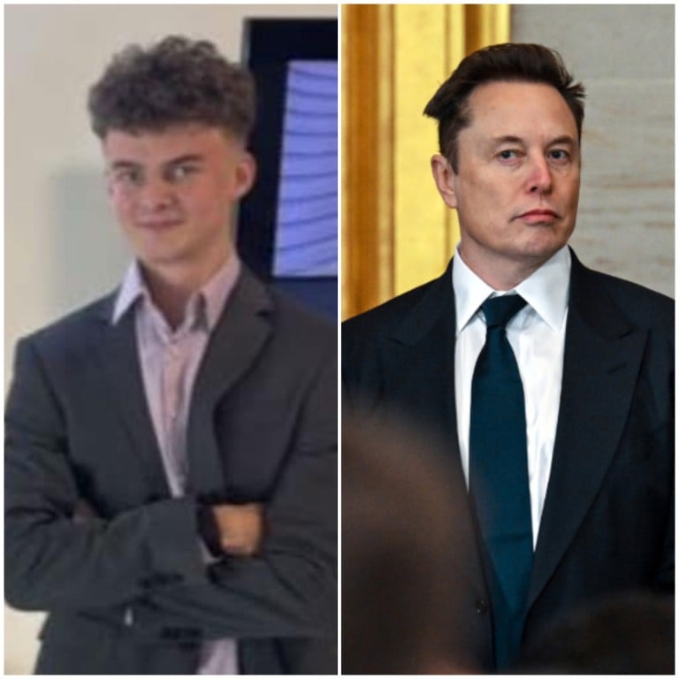 College dropout Edward Coristine, 19, has been hired by Elon Musk to help improve US government efficiency. Photos: TNS, Reddit