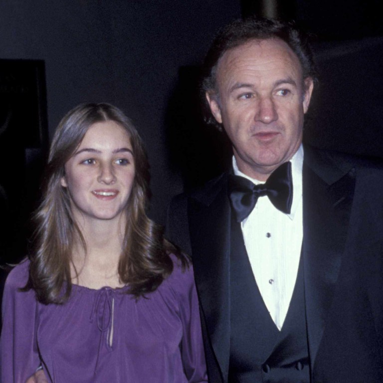 Actor Gene Hackman and daughter Elizabeth Hackman at the screening of Superman together in 1978, at the Kennedy Center in Washington DC. Photo: Getty Images