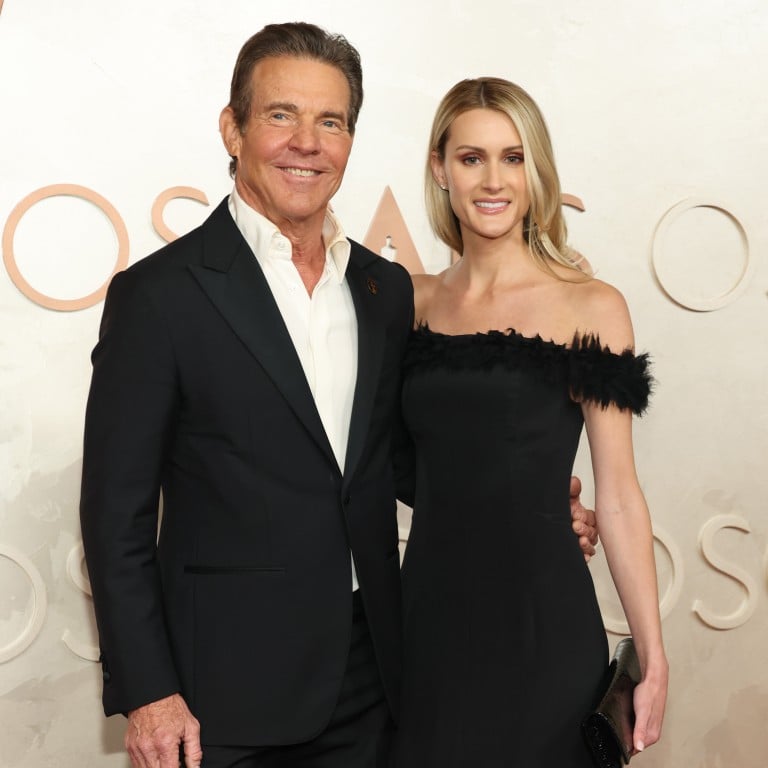 Dennis Quaid and Laura Savoie at the 97th Annual Oscars on March 2, in Hollywood, California. Photo: Getty Images