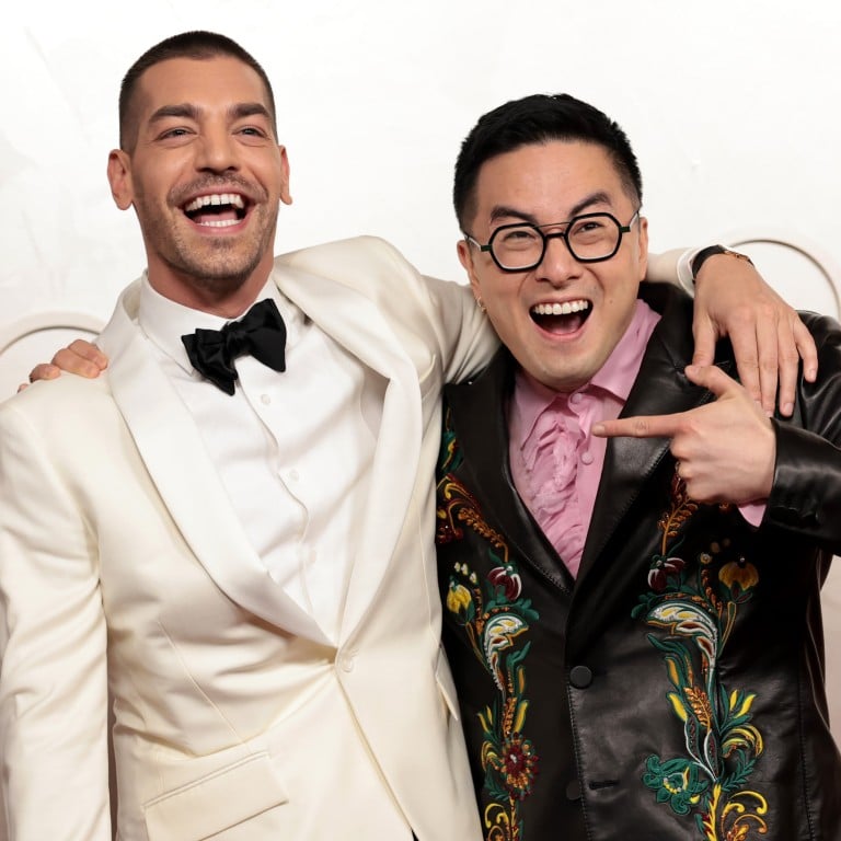 Matt Rogers and Bowen Yang at the 97th Oscars on March 2. Photo: Getty Images