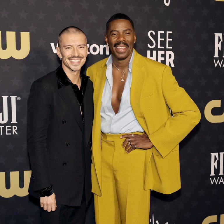 Raúl Domingo and Colman Domingo attend the 29th Annual Critics Choice Awards in Los Angeles in January last year. Photo: Getty Images