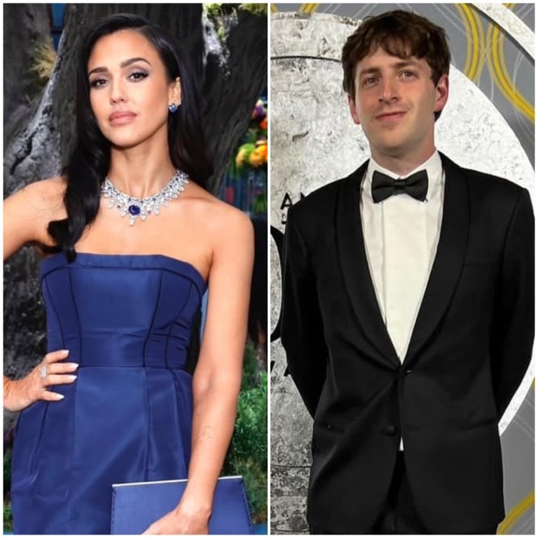 Why did Jessica Alba leave the Oscars Vanity Fair party wearing comedian Alex Edelman’s jacket? Photos: @jessicaalba, @alexedelman/Instagram