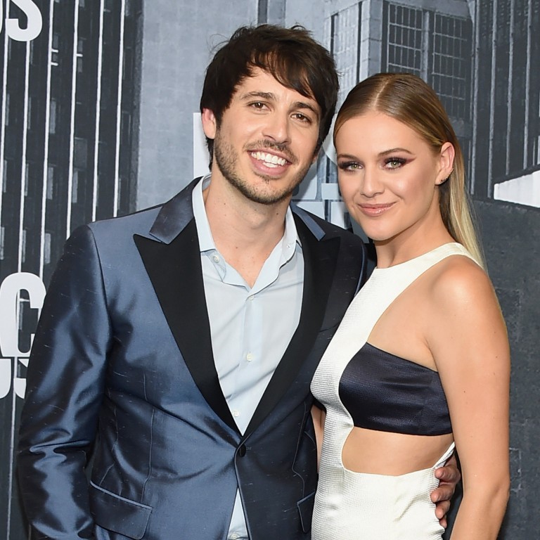 Singer-songwriters Morgan Evans and Kelsea Ballerini attend the 2017 CMT Music Awards in Nashville, Tennessee. Photo: Getty Images