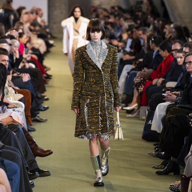 Julien Dossena delivered one of his best collections for Rabanne at Paris Fashion Week 2025. Photo: AP