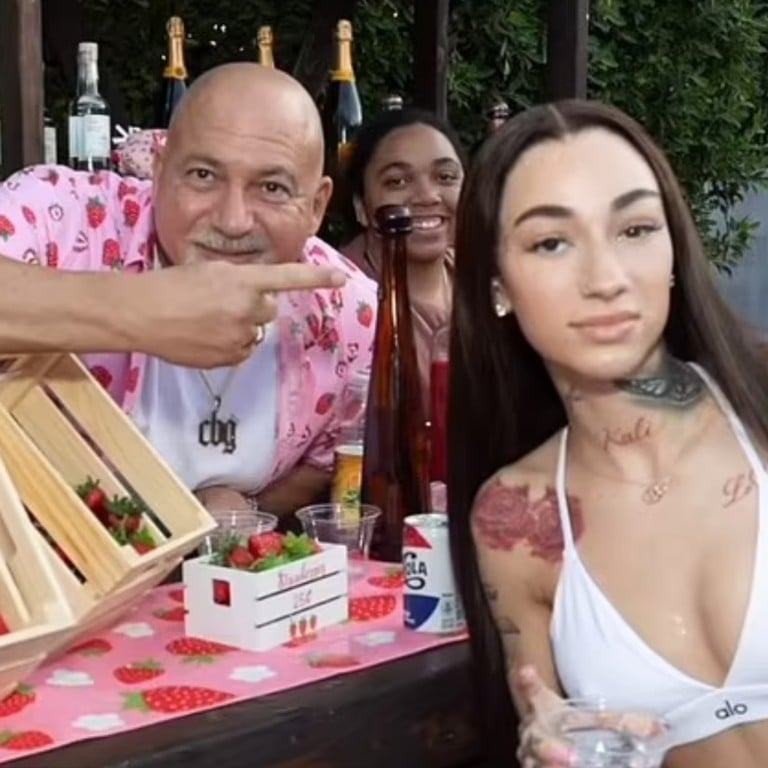 Ira Peskowitz is back in his daughter Danielle Bregoli – aka Bhad Bhabie’s – life. Photo: @taylormadde/Instagram