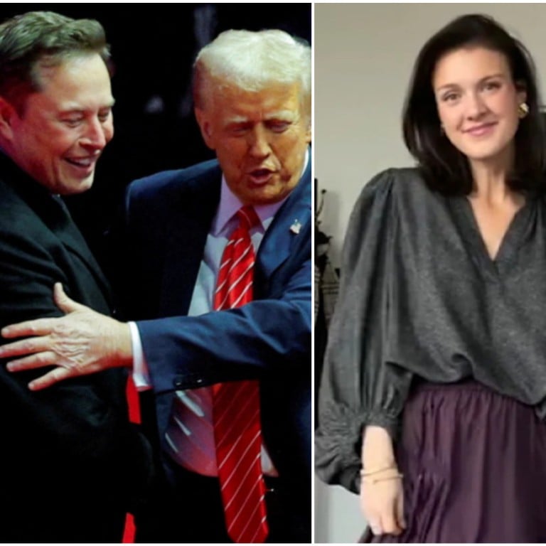 McLaurine Pinover: Donald Trump’s government communications director – and wannabe fashion influencer. Photos: Reuters, @getdressedwithmc/Instagram