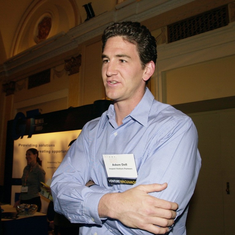 Venture capitalist Adam Dell, pictured in New York, in 2001. Photo: Getty Images