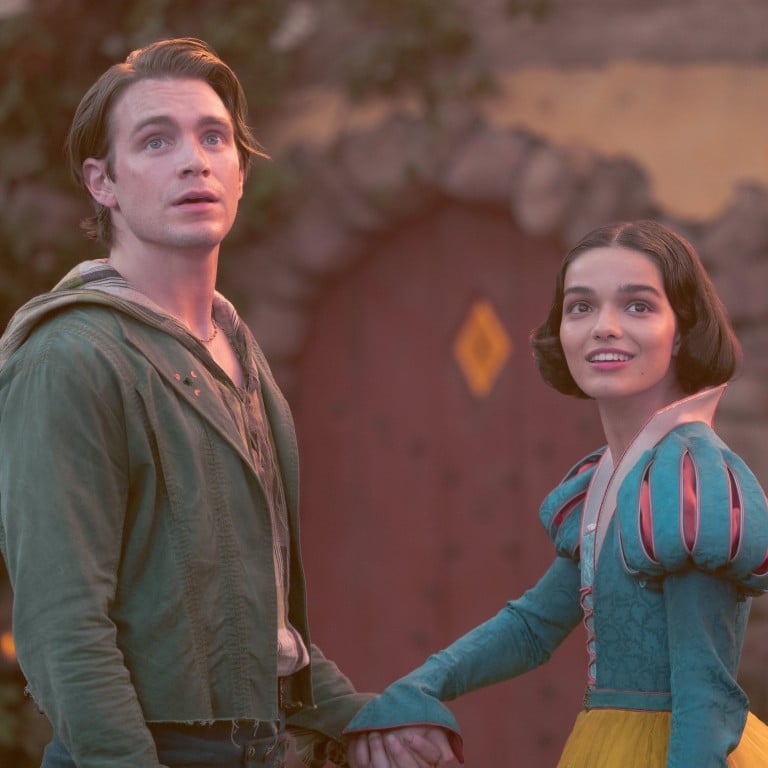 Andrew Burnap plays opposite Rachel Zegler as Snow White’s love interest, Jonathan, in the 2025 version of the classic fairy tale. Photo: @SnowWhiteNews/X