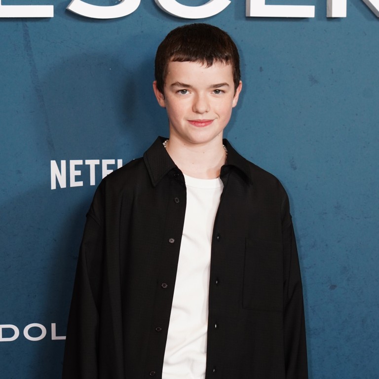 Owen Cooper arriving for the special screening of Adolescence at the Baftas in London, on March 12. Photo: PA Images via Getty Images