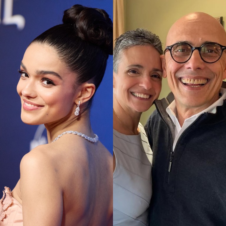 Meet Snow White star Rachel Zegler’s proud, supportive parents. Photos: EPA-EFE, @gzeg/Instagram