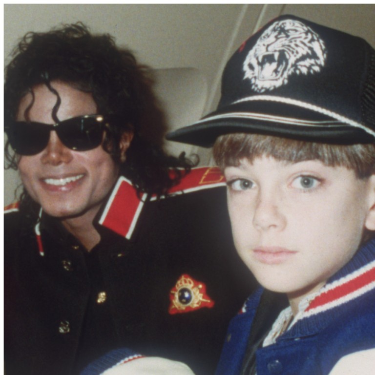 Then and now: a young James Safechuck with Michael Jackson, and the tech VP today. Photos: AP, Getty Images