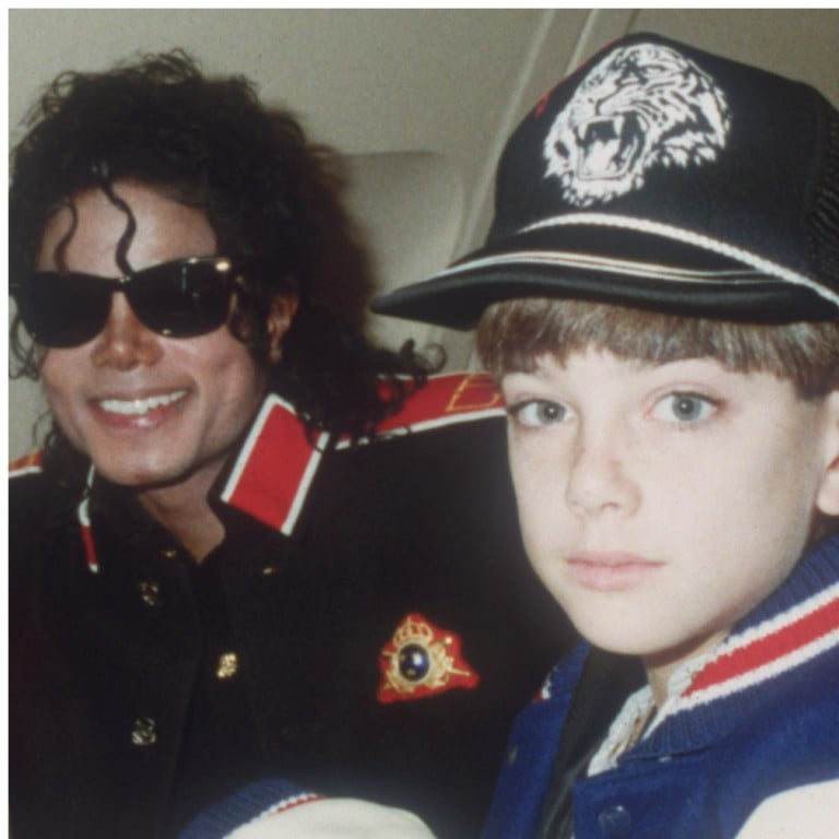 Then and now: a young James Safechuck with Michael Jackson, and the tech VP today. Photos: AP, Getty Images