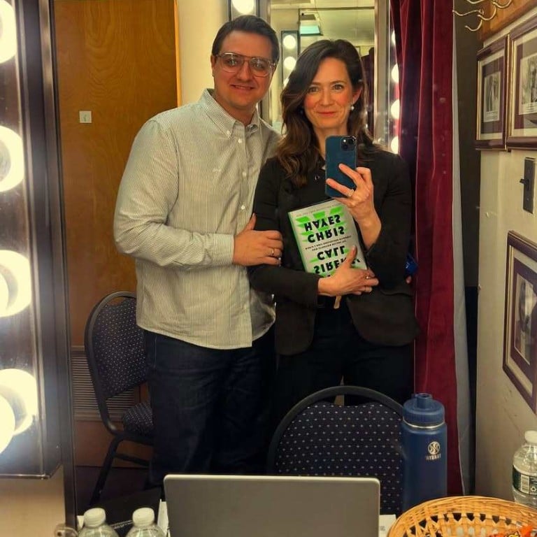 American political commentator Chris Hayes and his wife are a power couple. Photo: @chrislhayes/Instagram