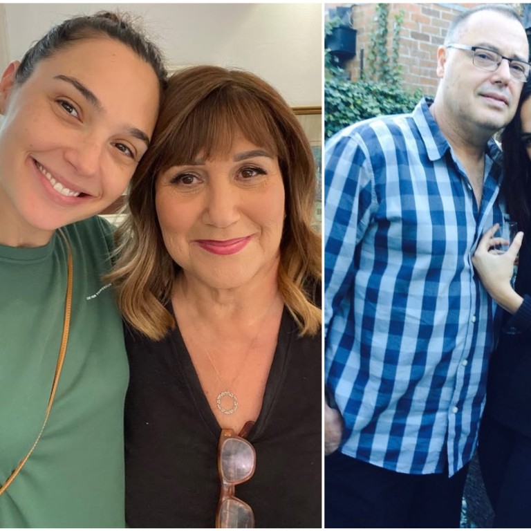 Disney actress Gal Gadot’s parents Irit and Michael Gadot. Photos: @gal_gadot/Instagram