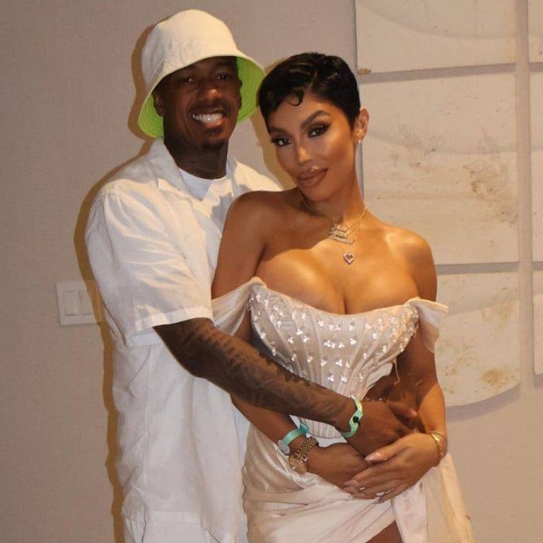 TV personality Nick Cannon with Abby De La Rosa, mother of some of his children. Photo: @hiabbydelarosa/Instagram