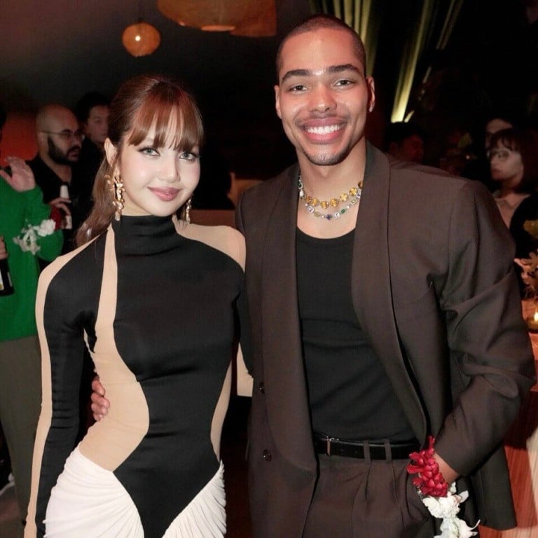 The White Lotus co-stars, Nicholas Duvernay and Lisa of Blackpink. Photo: @nicholasduvernay/Instagram