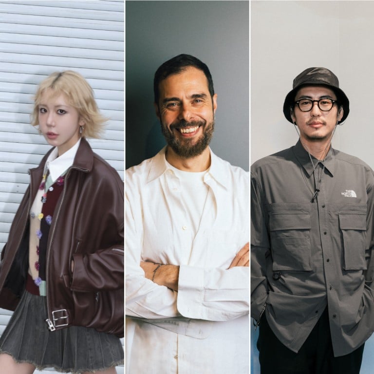 Cheruby founder and art collector Cherry Xu, contributing creative director of Anest Collective Gregory de la Hogue Moran, and Meanswhile founder and designer Naohiro Fujisaki are all exploring the intersection of fashion and art. Photo: Handout