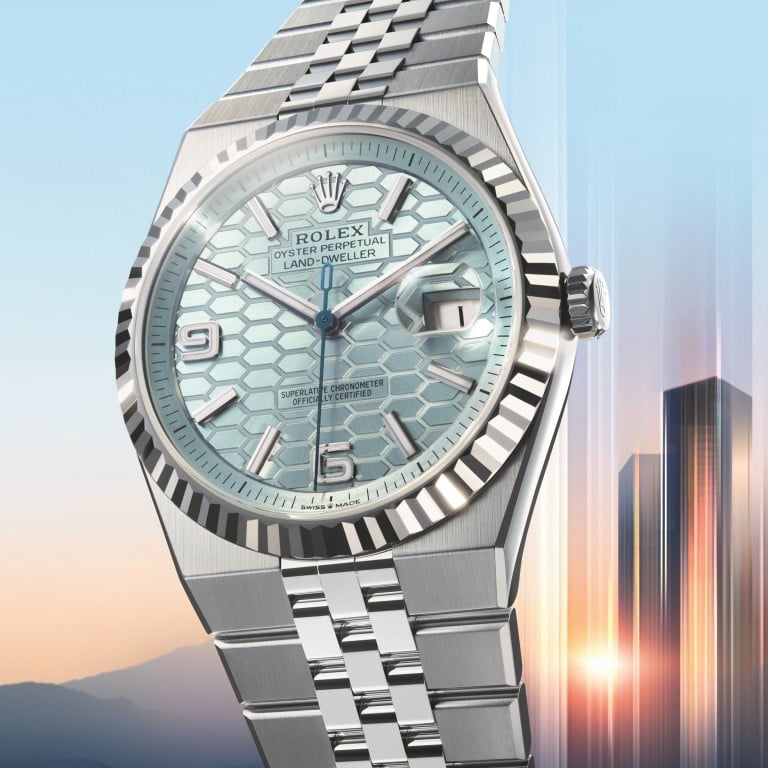 Swiss watchmaker Rolex’s newest model, the Oyster Perpetual Land-Dweller, packed with patented innovations, debuted at the 2025 edition of Watches and Wonders in Geneva on April 1. Photo: Handout