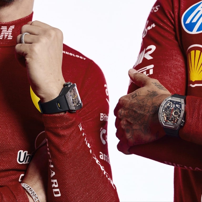 Limited to 75 pieces each in its two versions, the RM 43-01 Tourbillon Split-Seconds Chronograph Ferrari marries the supercar-maker’s design DNA with Richard Mille’s precision engineering. Photo: Handout
