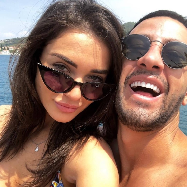Bollywood actress Amy Jackson and multimillionaire businessman George Panayiotou had a very public relationship. Photo: @celebshub/Instagram