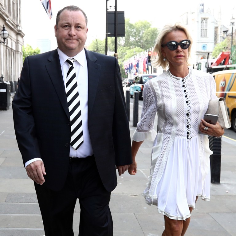 Sports Direct International founder Mike Ashley and his wife Linda Ashley divorced – but seem to have reconciled. Photo: Getty Images