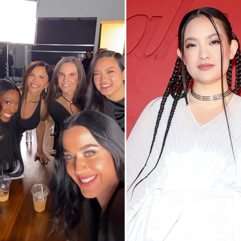 Astronaut and activist Amanda Nguyen just got back from visiting space on Blue Origin with Katy Perry, Lauren Sánchez and others. Photos: @aishabowe, @amandangocnguyen/Instagram
