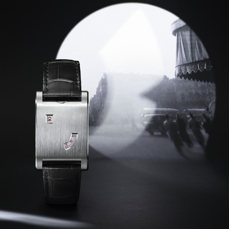 At Watches and Wonders 2025 in Geneva, Cartier reshaped its horological icons, adding a new Tank Louis Cartier, Tank à Guichets – shown here in platinum – Panthère jewellery, and Panthère de Cartier and Tressage models. Photo: Handout