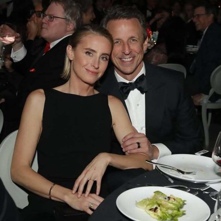 Seth Meyers’ lawyer wife Alexi Ashe: the woman who beat Jennifer Lawrence to claim his hand. Photo: @sethmeyers/Instagram