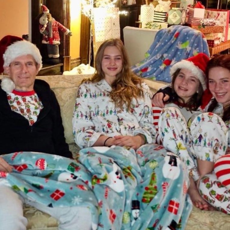 Michael Bolton, who is battling cancer, shared a photo of him enjoying Christmas with his children. Photo: Michael Bolton/Facebook