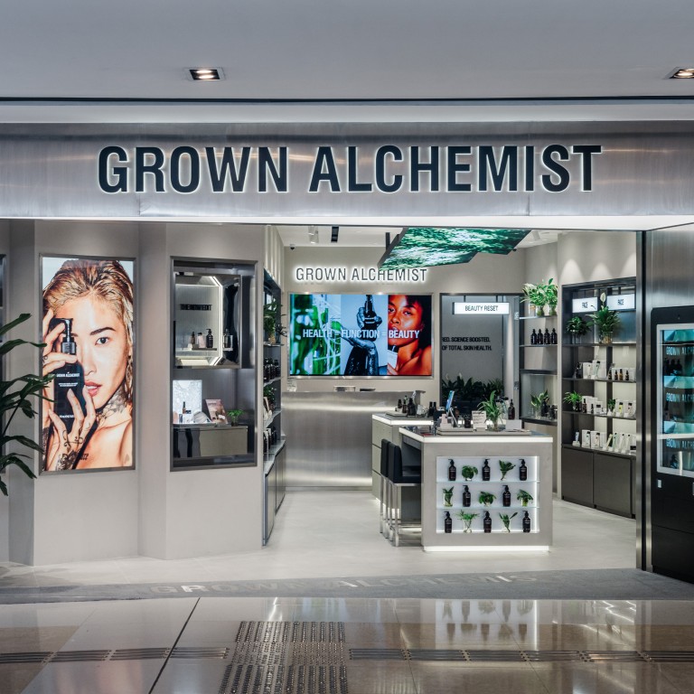 The Grown Alchemist flagship store at Hong Kong’s IFC Mall. Photo: Handout