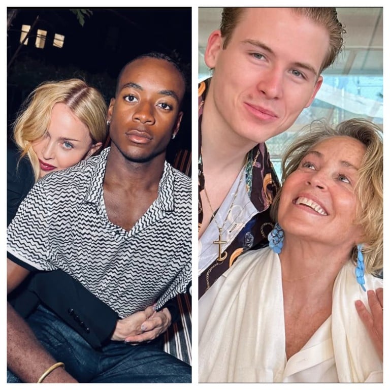 Stars including Madonna and Sharon Stone have been public figures for adoption. Photos: @madonna/Instagram; @sharonstone/Instagram